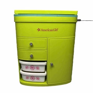 American Girl Retired Salon Center Caddy Lime Green 2013 F5345 - Picture 1 of 13