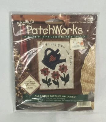 Bucilla's PatchWorks Easy Applique Project, 5" x 7", Design by Terrece Beesley - Image 1 of 4