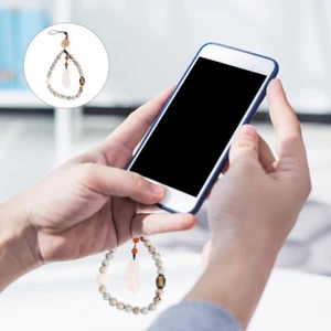 Uchwyt na łańcuszek do telefonu komórkowego smartfon smycz telefon komórkowy zawieszka - Zdjęcie 1 z 12