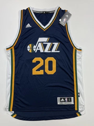 GORDON HAYWARD NBA ADIDAS UTAH JAZZ HOME CLIMACOOL SWINGMAN Jersey L +2 Cover