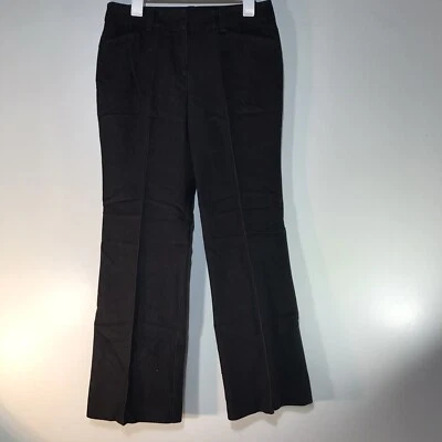 Pantalones de vestir New Directions negros de pierna ancha para mujer talla 10  Foto 1 de 4