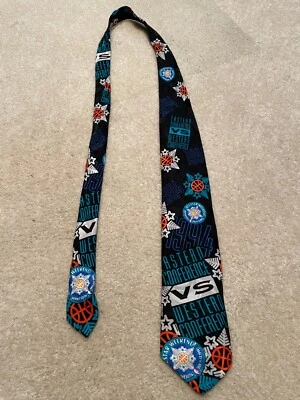 Rare Vintage RM Style 1994 All Star NBA Weekend 100% Silk Necktie. *SEE PICTURES Foto 1 de 4