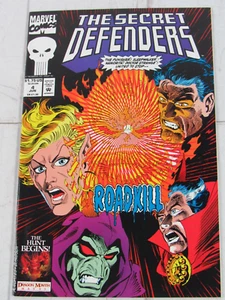 The Secret Defenders #4 June 1993 Marvel Comics - Afbeelding 1 van 2