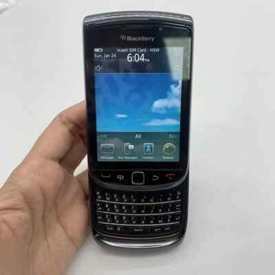 BlackBerry Torch 9800 Original 4GB ROM 5MP Camera Slider QWERTY 3G Smartphone - Image 1 of 4