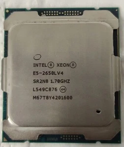 intel Xeon E5-2650LV4 CPU LGA2011-3 compatiabe with X99 14nm 14 cores 65W TDP - Picture 1 of 1