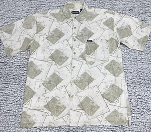 WOLVERINE Boots & Gear Cotton Short Sleeve Men's Shirt medium All Over Print - Picture 1 of 7