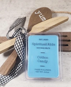 Cotton Candy Wax Melts 6ct Hand Poured Fragrant/Essential Oils 2.6oz - Picture 1 of 1