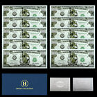 10pcs/envelope Statue of Liberty One Million Dollars Silver Banknotes UNC Bills