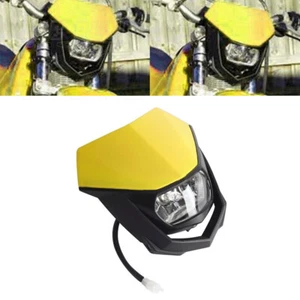 H4 Headlight Lamp For Suzuki DRZ400E DR250 CRF150R CRF250R/X KLX400 YZ125 WR450F - Picture 1 of 9