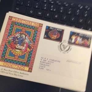 Isle Of Man FDC First Day Cover Christmas Nativity 1981 WCP - Picture 1 of 2