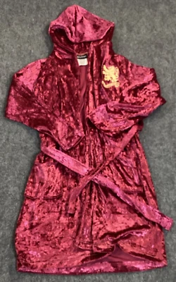Bata Harry Potter Pjammy Niños Grande Felpa Baño Rojo Granate Terciopelo Gryffindor Foto 1 de 4