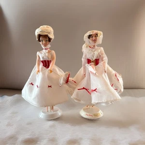 Lote de 2 Mary Poppins Disney Edición Jolly Holiday Mattel 1999 y Modelo Antiguo De Colección - Imagen 1 de 20