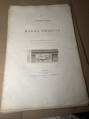 1807 The Antiquities of Magna Graecia William Wilkins Maps architect & scholar. - Image 1 of 4
