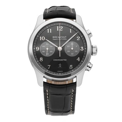 Bremont ALT1-C Chronograph Black Dial 43mm Automatic Men's Watch ALT1-C-P-BK-R-S - Image 1 of 4