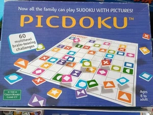 Picdoku Game, The Green Board Game Company - Sudoku with Pictures, brain teasers - Picture 1 of 5