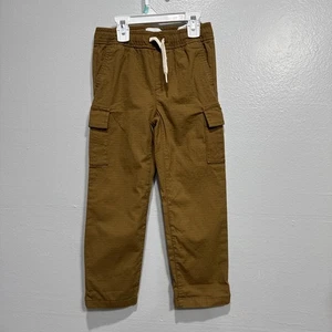 Old Navy Kids Taper Cargo Ripstop Pull On Pants Brown Size XS (5) Pockets Casual - Picture 1 of 7
