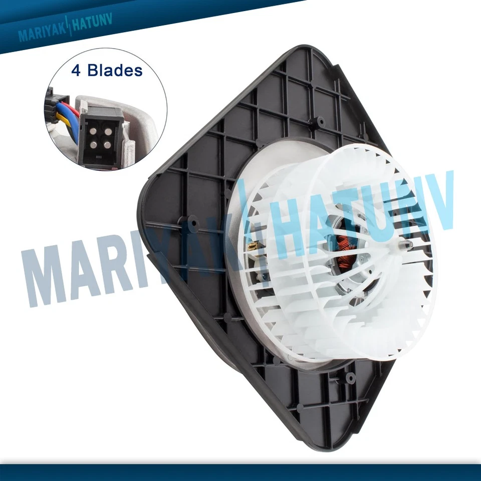 Conjunto de motor de ventilador com regulador para Mercedes-Benz W140 S320 S500 1408301208 - Imagem 1 de 4