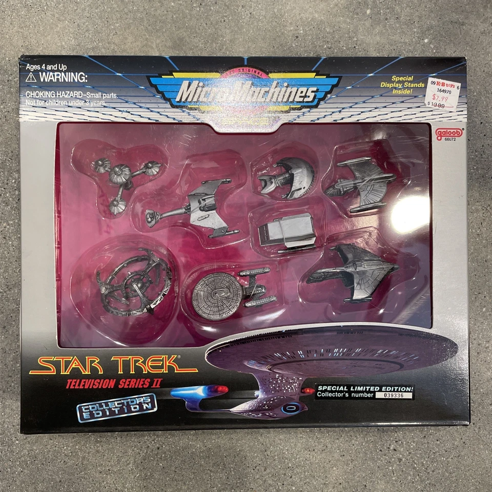 Star Trek Micro Machines Television Series 2 Collectors Set #019331. New.Sealed. - Image 1 of 1
