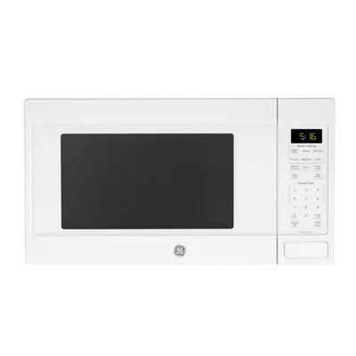 GE 1,6 cu. Microondas de encimera de 1150 vatios en blanco_ GCST16S1WWW Foto 1 de 4