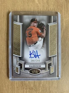 Kyle Harrison 2024 Topps Tier One Break Out Autograph #244/249 (Boston Red Sox) - Picture 1 of 2