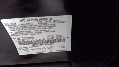 安全带前桶座乘客退刀适用于 13 - 19 TAURUS 12341932 — 第 1/4 张图片