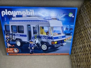 Playmobil Playmobil Police Van (4023) Rare Retired Set - Picture 1 of 7