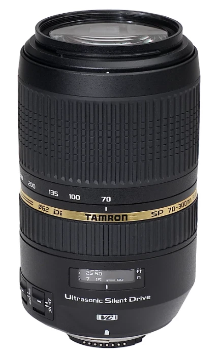 Lente zoom teleobjetivo TAMRON SP 70-300mm F4-5.6 Di VC USD para Nikon A005N - Imagen 1 de 1