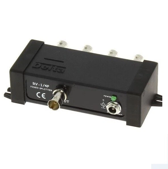 NO BRAND Sdoppiatore Splitter Video BNC 1 IN - 4 OUT - analogico