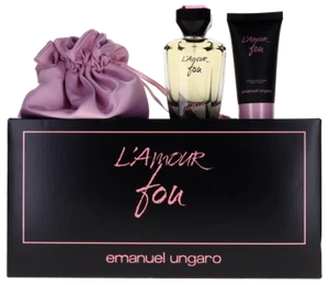 L'amour Fou By Emanuel Ungaro For Women Set: EDP+Body Lotion (3.4+1.7)oz New - Picture 1 of 1