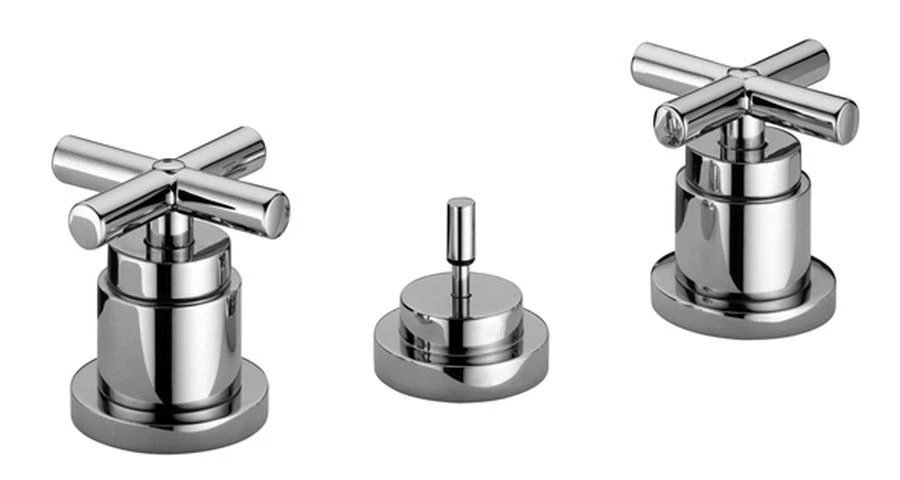 PAFFONI QUATTRO BATTERIA BIDET SCARICO AUTOMATICO CROMATO QTV116CR