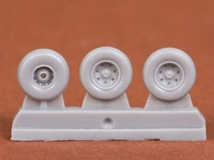 SBS Model 1/72 Harrier GR.7/GR.9 wheel set for Airfix kit - SBS72029 - Imagen 1 de 1