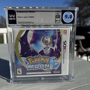 Pokemon Moon Nintendo 3DS 2DS Sealed New WATA 9.8 A++ Graded - Picture 1 of 8