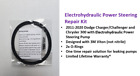 2011-2014 Dodge Challenger EHPS Power Steering Pump Repair Kit- Upgraded!