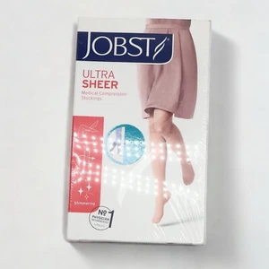 Jobst UltraSheer 20-30mmHg Knee CT Medical Compression Stockings Espresso Large - Picture 1 of 2