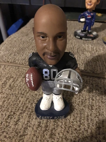 Jerry Rice Oakland Raiders Bobblehead Cover
