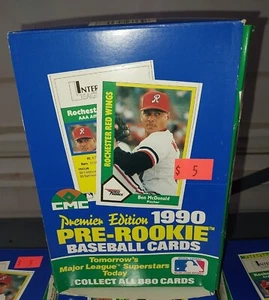 Caja de cera de béisbol de ligas menores CMC 1990 36 paquetes sellados de fábrica Frank Thomas RC + - Imagen 1 de 2