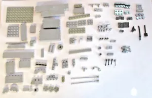 Lego Parts Pack - Assorted Light Grey Bricks, Accessories and Parts - Bild 1 von 4