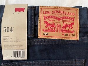 Levi's 504 Jeans for Men in 30 Inseam 