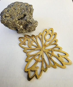 Ilias Lalaounis Bronze Gold Plated Oversized 2017 Charm Pendant. - Picture 1 of 7