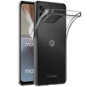 COVER CUSTODIA Per MOTOROLA MOTO G32 IN SILICONE TPU TRASPARENTE ULTRA SLIM G 32 - Imagen 1 de 11