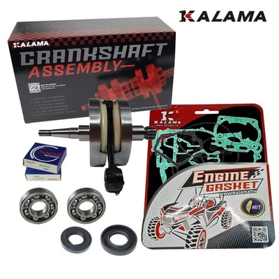 For Yamaha YZ250 Crankshaft Crank Bearings Oil Seals Engine Gaskets 2003~2023 - Image 1 of 4