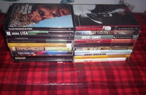 DVD,CRITERION COLLECTION LOT,TOPSY TURVY,HOUSE OF GAMES,DAVID LYNCH,MONA LISA. - Picture 1 of 2