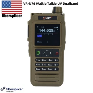 VR-N76 Walkie Talkie UV Dualband IP67 Outdoor Radio Bluetooth GPS Positioning - Picture 1 of 9
