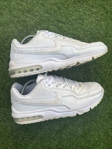 Nike Air Max UK 10 White Leather - Picture 1 of 16