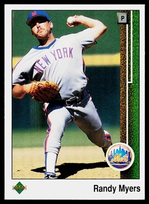 1989 Upper Deck #634 Randy Myers - NM+ - Image 1 of 2