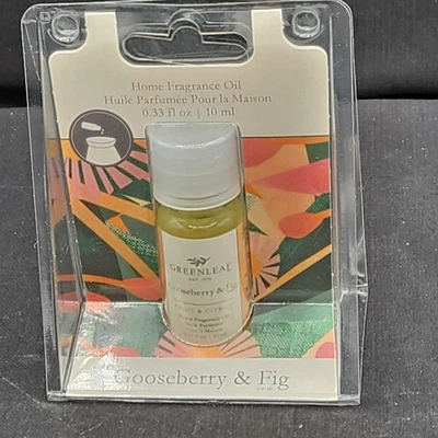 Greenleaf Gooseberry Higo Fruta Cítricos Hogar Fragancia Aceite Perfume Aceite Calentador Nuevo Foto 1 de 4