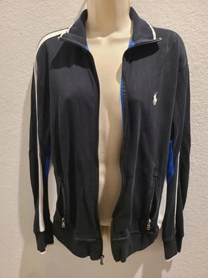 Polo by Ralph Lauren Full Zip Track Jacket Unisex Logo  Lightweight Sz S - Image 1 of 4