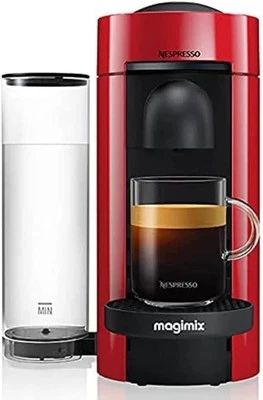 Magimix Nespresso Vertuo Plus in cherry red - Image 1 of 4