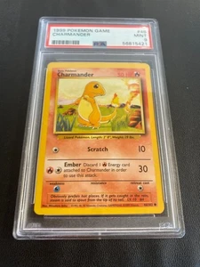 1999 Pokemon Game Charmander #46 PSA 9 Mint - Picture 1 of 2