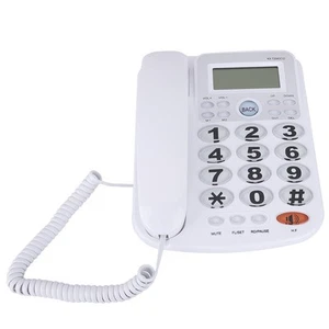 Schnurgebundenes Telefon Mit Zwei Anschlüssen Anrufer-ID-Anzeige Und Freis KUI - Zdjęcie 1 z 11